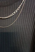 Kadın 2 Parça Metal Kolye - 1