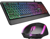 Everest Km-R59 Forza Plus Usb Q Klavye + 1200 Dpi Fare Seti Siyah - 1