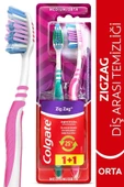 Colgate Zigzag Diş Arası Temizliğiorta Diş Fırçası 1+1 thumbnail 1