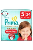 Prima Külot Bebek Bezi Premium Care 5 Beden 34 Lü thumbnail 1