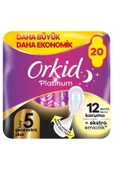 Orkid Platinum Gece Ekstra Plus (BOY 5) 20 Adet Hijyenik Ped - 1