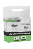 Sleepy Natural Hijyenik Ped Normal 24'lü Günlük Normal 40'lı thumbnail 1