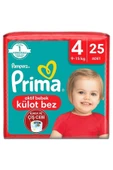 Prima Aktif Bebek Külot Bez 4 Beden 9-15 Kg 25 Adet - 1