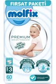 Molfix Premium Bebek Bezi Beden:3 (4-9KG) Midi 60 Adet Fırsat Pk - 1