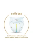 Pure Baby Organik Pamuklu Cırtlı Bez Tekli Paket 5 Numara Junior 40 Adet - 7