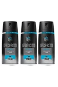 Axe  Ice Chill Body Spray 150 ml 20007206 8690637981470 (3 Adet) - 1