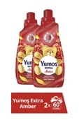 Yumoş Extra Çamaşır Yumuşatıcısı Amber 1440 Ml 2 Adet - 7