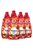 Yumoş Extra Konsantre Çamaşır Yumuşatıcısı Amber 1440 ml 60 Yıkama 4adet - 2