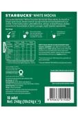 Starbucks White Mocha Premium Kahve Karışımı 24 Gr X 10 Paket - 5