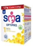 SMA Optipro 1 0-6 Ay Bebek Sütü 1200 gr thumbnail 3