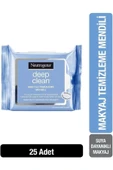 Neutrogena Deep Clean Makyaj Temizleme Mendili 25 li. - 1
