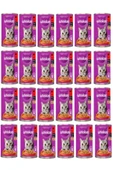 Whiskas Sığırlı ve Gravy Soslu Konserve Kedi Maması 400 G (24 adet) - 1
