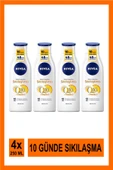 NIVEA Sıkılaştırıcı Vücut Losyonu 250 Ml X4 Adet Q10,vitamin C,48 Saat Nemlendirme,10 Günde Sıkılaş - 1