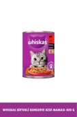 Whiskas Sığır Etli,biftekli Konserve Kedi Maması 400 Gr(STT.05/2026) - 1