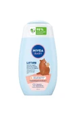 NIVEA Baby Bebek Nemlendirici Losyon 200ml, 24 Saat Etkili Bakım ve Koruma, Hassas Cilt, Aloe Vera - 1