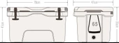Icepeak Aden Buzluk 65 Litre - 4