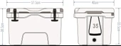 Icepeak Aden Plus Buzluk 35 Litre - 2