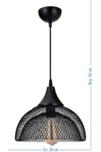 MODERN METAL AVİZE TEKLİ SARKIT / E27 - 2