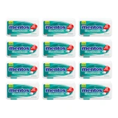 Mentos Clean Breath Yoğun Nane Nane Aromalı Tatlandırıcılı Tablet Şekerleme 21 g x 12 Adet - 1