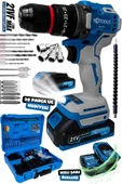 RETOOLS PROFESYONEL 10 PİLLİ VİDALAMA MAVİ - 1