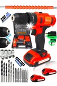 RETOOLS DARBELİ TAKIMLI VİDALAMA KIRMIZI - 1