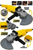 RETOOLS 230MM 2100W ELEKTRİKLİ BÜYÜK SPİRAL MAKİNESİ - GÜÇ VE PERFORMANS BİR ARADA! - 1