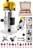 RETOOLS SARI 600W GÜÇLÜ FREZE VE UÇ SETİ - YÜKSEK PERFORMANS VE ESTETİK ŞEKİLLENDİRME İÇİN! - 1