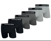 FRANCO RENZO Erkek 6'lı Lüx Kutulu Pamuklu Ve Likralı Boxer thumbnail 1