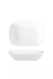 Güral Porselen Kayık Kare Tabak 12 cm EO12KR - 1