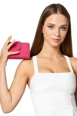 Case Look Kadın Pembe Renkli Çıtçıtlı Cüzdan Paris 01 - 12