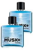 AVON Musk Marine Erkek Parfüm Edt 75 Ml. İkili Set thumbnail 1