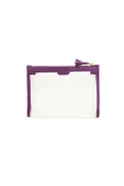 Case Look Kadın Mor Detaylı Şeffaf Clutch Tina 05 - 6