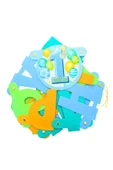 UNİQUE Carnaval Happy Birthday Doğum Günü Afişi Mavi - 3