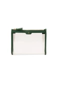Case Look Kadın Yeşil Detaylı Şeffaf Clutch Tina 10 - 1