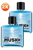 AVON Musk Marine Erkek Parfüm Edt 75 Ml. İkili Set thumbnail 2