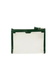 Case Look Kadın Yeşil Detaylı Şeffaf Clutch Tina 10 - 5