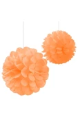 KİKAJOY Ponpon Süs Turuncu ( 40 Cm) - 1
