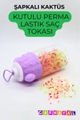 CARNAVAL Şapkalı Kaktüs Figürlü Perma Saç Lastiği - 3