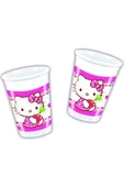 TAHTAKALE TOPTANCISI Hello Kitty Hearts Temalı Bardak 8 Adet - 1