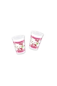 PARTİGROSS Hello Kitty Hearts Karton Bardak 8 Adet - 1