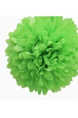THE PARTY STORE Yeşil Ponpon Süs 40 Cm - 1