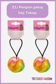 CARNAVAL Peluş Saç Tokası 2'li Set - 1