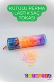 CARNAVAL Kutulu Perma Lastik Saç Tokası - 1