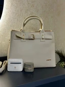 Armine Kartlık ve Bileklik Hediyeli El Ve Kol Çantası Omuz Çantası VS.BLKT.0132 thumbnail 1