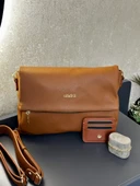 Armine Kartlık ve Bileklik Hediyeli El Ve Kol Çantası Omuz Çantası VS.BLKT.0129 thumbnail 1