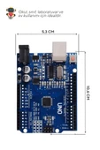 25'li Paket Arduino UNO R3 CH340 Programlanabilir Geliştirme Kartı - Okul ve Sınıflar için MEB Uyumlu - 2
