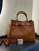 Armine Kartlık ve Bileklik Hediyeli El Ve Kol Çantası Omuz Çantası VS.BLKT.0133 thumbnail 3