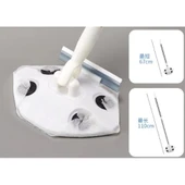 Periboia Islak Mendil Uyumlu Pratik Çek Çekli Mop - 4