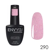 Envy Kalıcı Oje Exclusive Simli Açık Pembe Nude 10gr No:290 - 1