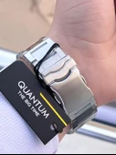 Quantum Çelik Kordon Fonksiyonları Aktif 100 Mt Suya Dayanıklı Erkek Kol Saati+Bileklik EADG.1094.360 - 5